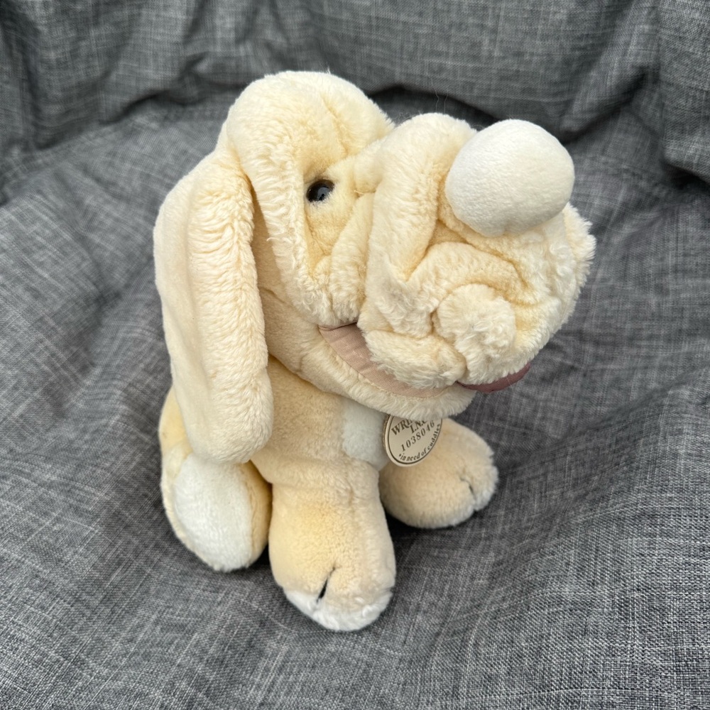 Vintage 1984 “Wrinkles the Dog” stuffie